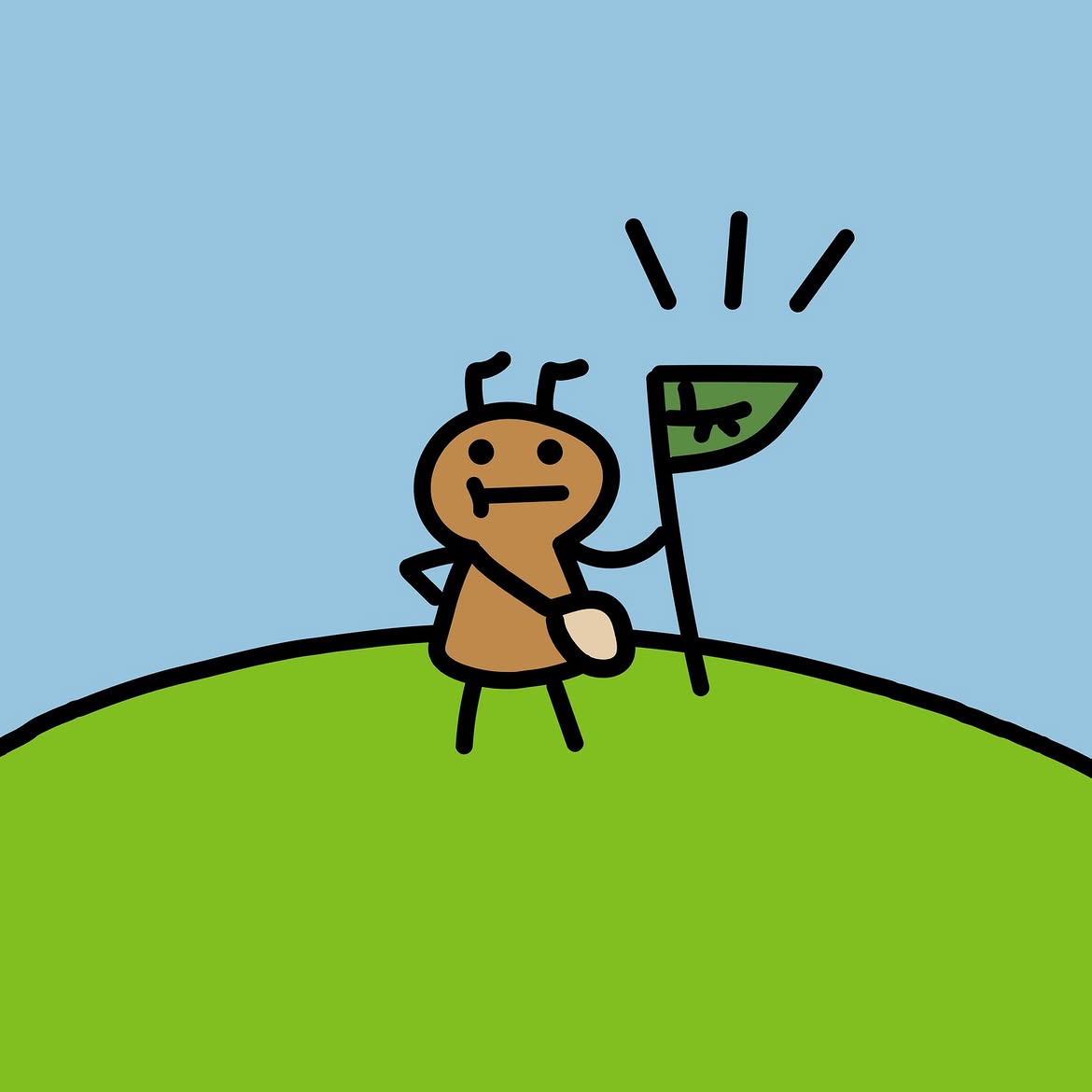 Baby Ant step 1