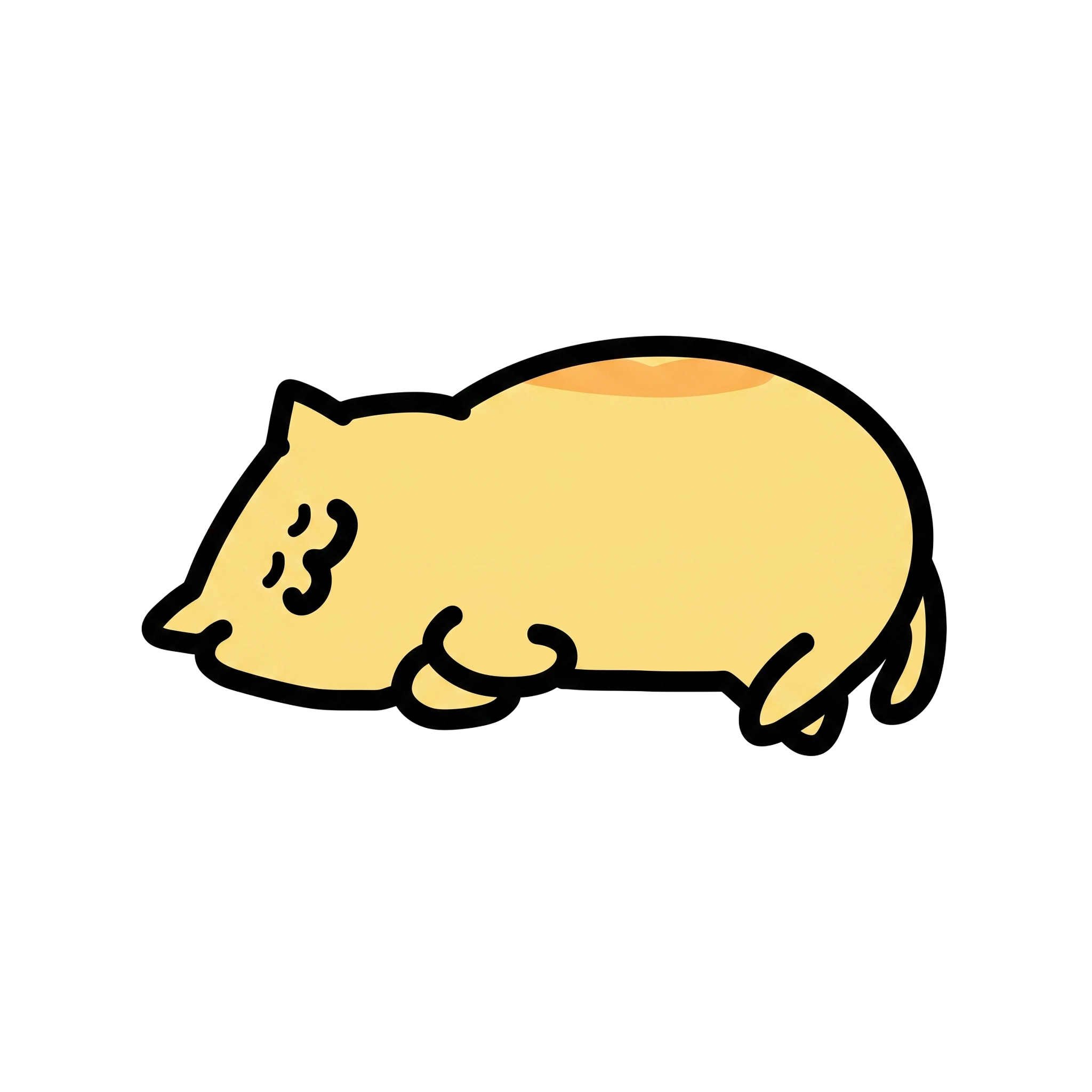 Biu taking a nap