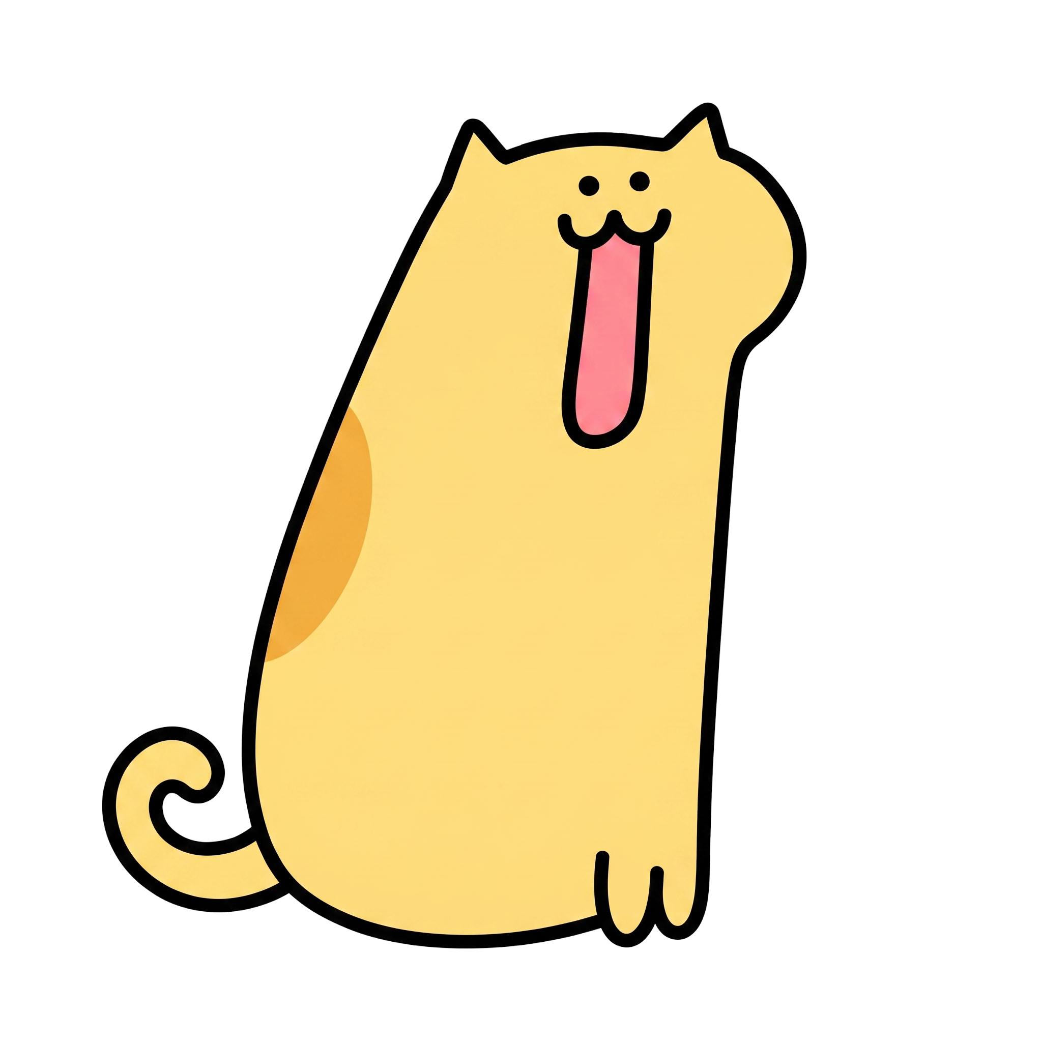 Biu doing a silly scream