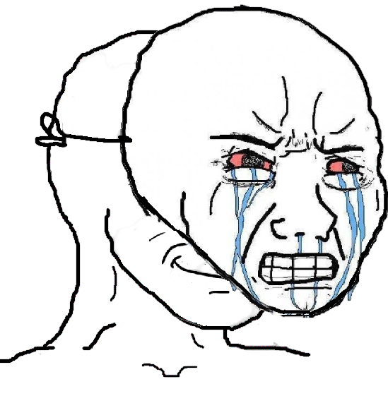 Wojak wearing a mask
