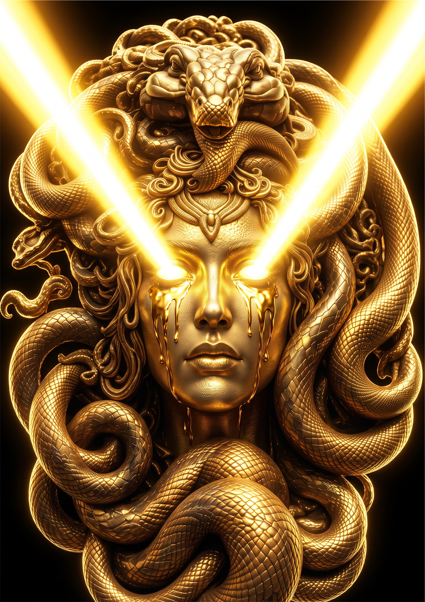 Medusa symbol study 3